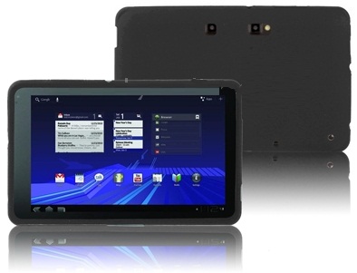 Θήκη Σιλικόνης για το Lg Optimus Pad V900 Μαύρη (OEM)