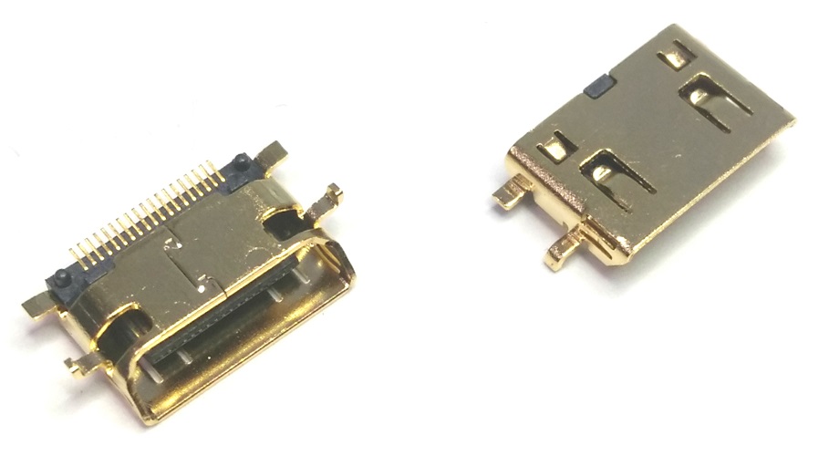 mini HDMI Port για Μητρικές Tablet Tύπος A (Oem) (Bulk)