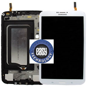 Samsung Galaxy Tab 3 8.0 3G (T311) Complete LCD with Frame & Home Button (White)