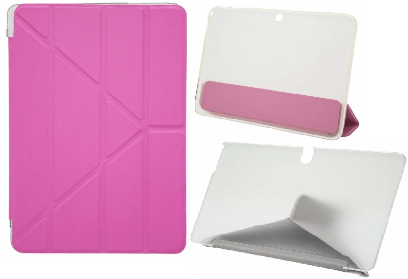 Samsung Galaxy Tab Pro 10.1 SM-T520 T525-Slim με πίσω κάλυμμα σιλικόνης – Φούξια (OEM)