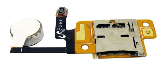 Samsung Galaxy Tab A 9.7 Memory Card Reader Flex Cable with Vibrator N5100