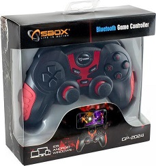 SBOX BLUETOOTH GAMEPAD FOR IOS/ANDROID/WINDOWS GP-2024