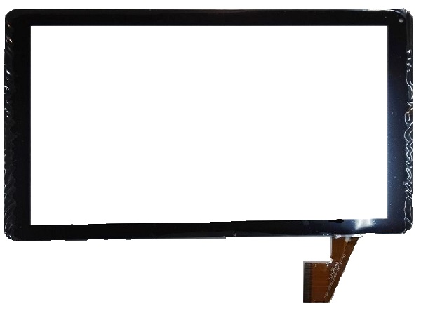 Turbo 10 Rubik 2 Touch Digitizer (Black) (OEM) for BITMORE (10.1-inch) (PG-FPC062-V5) (DH-1012A2) (COLORTAB10118BL) (Turbo-X)