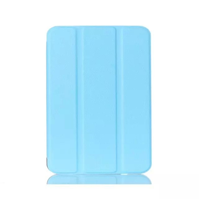 Tri-fold Δερμάτινη Stand Πορτοφόλι Θήκη για το Samsung Galaxy Tab 4 10.1 SM-T530 Μπλέ (oem)