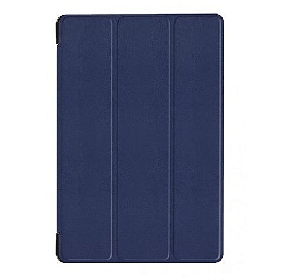 Tri-fold Δερμάτινη Stand Πορτοφόλι Θήκη για το Samsung Galaxy Tab 4 10.1 SM-T530 Σκούρο Μπλέ (oem)