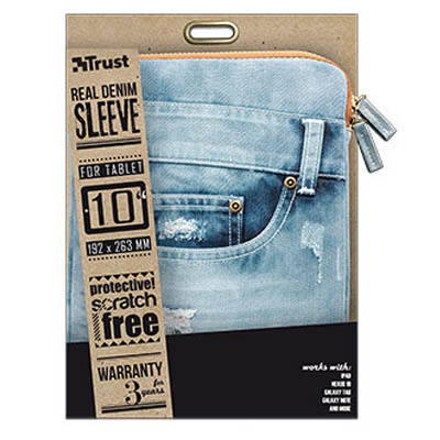 Trust Jeans Θήκη Sleeve για iPad/Tablets 10