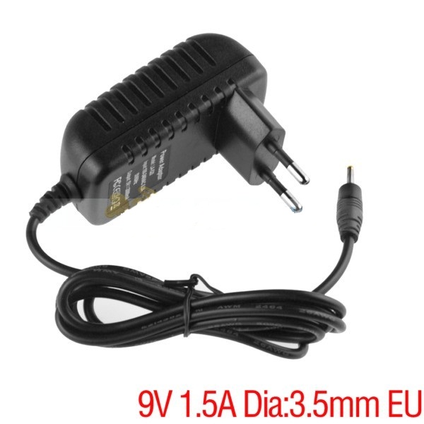 Φορτιστής για τάμπλετ 9V 1.5A DC 3.5mm