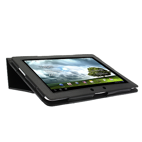 Leather Stand Case for Asus Eee Pad Transformer Prime TF700 / Infinity TF700T Black (OEM)
