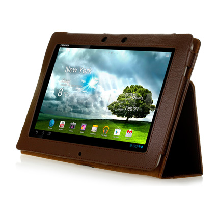 Δερμάτινη Θήκη για το Asus Eee Pad Transformer TF300T Καφέ (OEM)