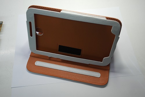 Leather Stand Book Case for Samsung Galaxy Tab 3 (7) T210 White (OEM)