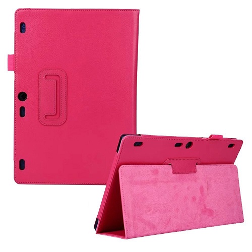 Lenovo Tab 2 A10-70F Leather Stand Case (Magenta) (OEM)