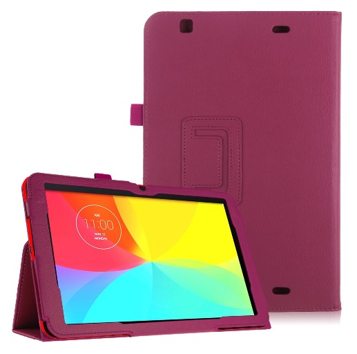 Δερμάτινη Θήκη για το Lg G Pad 10.1 V700 Σκούρα Φούξια (OEM)
