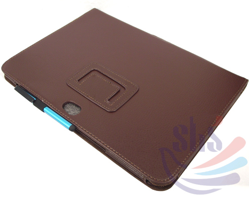 Δερμάτινη Θήκη για το Samsung Galaxy Note 10.1 N8000 N8010 Καφέ (OEM)