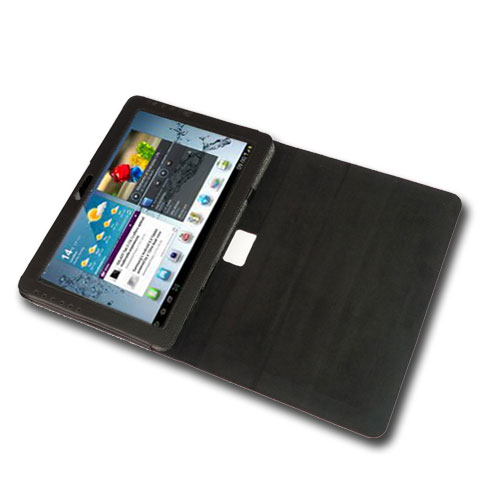 Δερμάτινη Θήκη για το Samsung Galaxy Tab 2 10.1 P5100 P5110 Μαύρη (OEM)