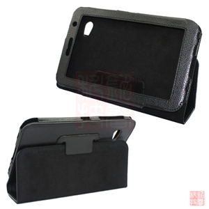 Samsung Galaxy Tab 2 (7) GT-P3100 / GT-P3113 Leather Stand Case - Black (OEM)