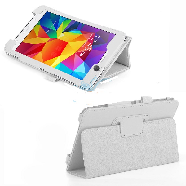 Δερμάτινη Θήκη για το Samsung Galaxy Tab A 7 (T280/T285) 2016 Λευκό (OEM)
