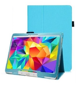 Δερμάτινη Θήκη για το Samsung Galaxy Tab S 10.5 T800/T805 Γαλάζια (OEM)