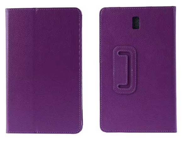 Δερμάτινη Θήκη για το Samsung Galaxy Tab S 8.4 T700 - Δερμάτινη Stand (Συνθετική) Θήκη Mώβ (OEM)