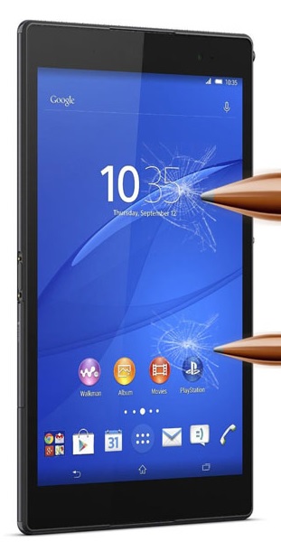 Xperia Z3 Tablet Compact - Προστατευτικό οθόνης Tempered Glass 9h (OEM)