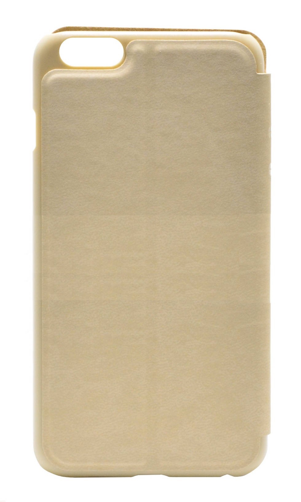Apple iPhone 6 Plus - Θήκη Book S-View Baseus Terse Leather With Fuction Swipe To Unlock Μπέζ (Baseus)