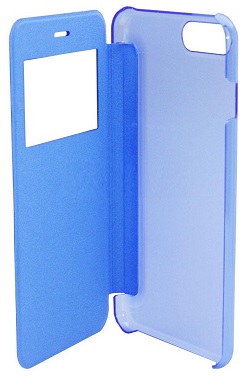 Apple iPhone 7 Plus Case Flip S View Trans inos Light Blue