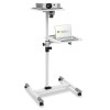 Techly ICA-TB TPM-6 Έπιπλο στήριξης Trolley για Notebook / Προβολέα Λευκό
