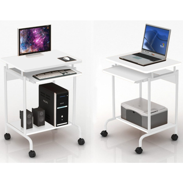 Techly ICA-TB S005W Computer desk ''Compact'' White