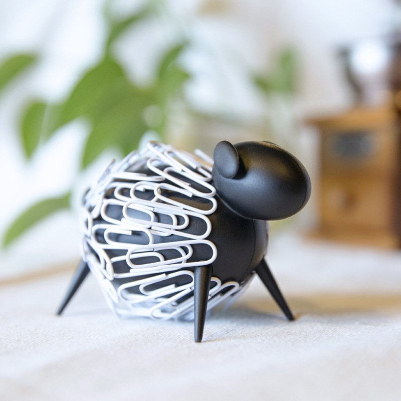 Sheepi Magnetic Paper Clip Dispenser (Sheep Design) (OEM)