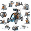 Discovery Kids Mindblown STEM 12-In-1 Solar Robot Kit, 190-Piece Discovery Kids Mindblown STEM 12-In-1 Solar Robot Kit, 190-Piece