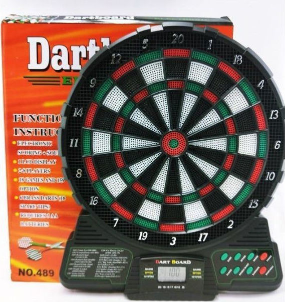 DARTBOARD ELECTRONIC OBJECTIVE WITH VELI No489 (OEM)