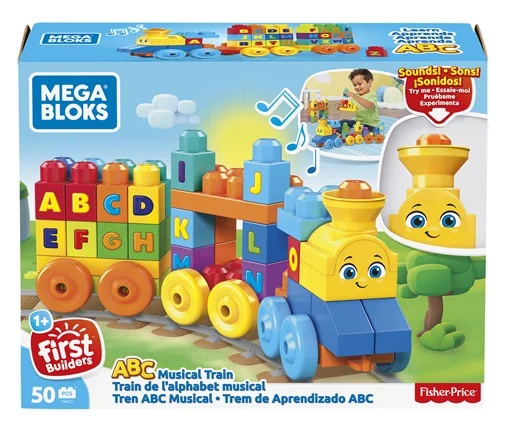 MEGABLOKS MUSIC TRENAC ABC FWK22
