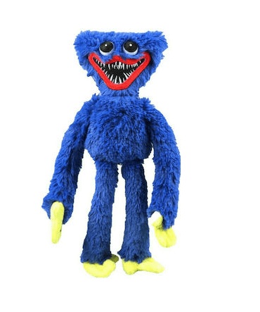 Poppy Playtime Huggy Wuggy Plush Doll (Blue, 40cm) (OEM)