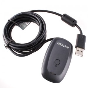 XBOX360 PC Wireless Gaming Receiver Black in category Gaming Xbox 360 Xbox 360 Kinect controllers batteries charging at Easy Technology
