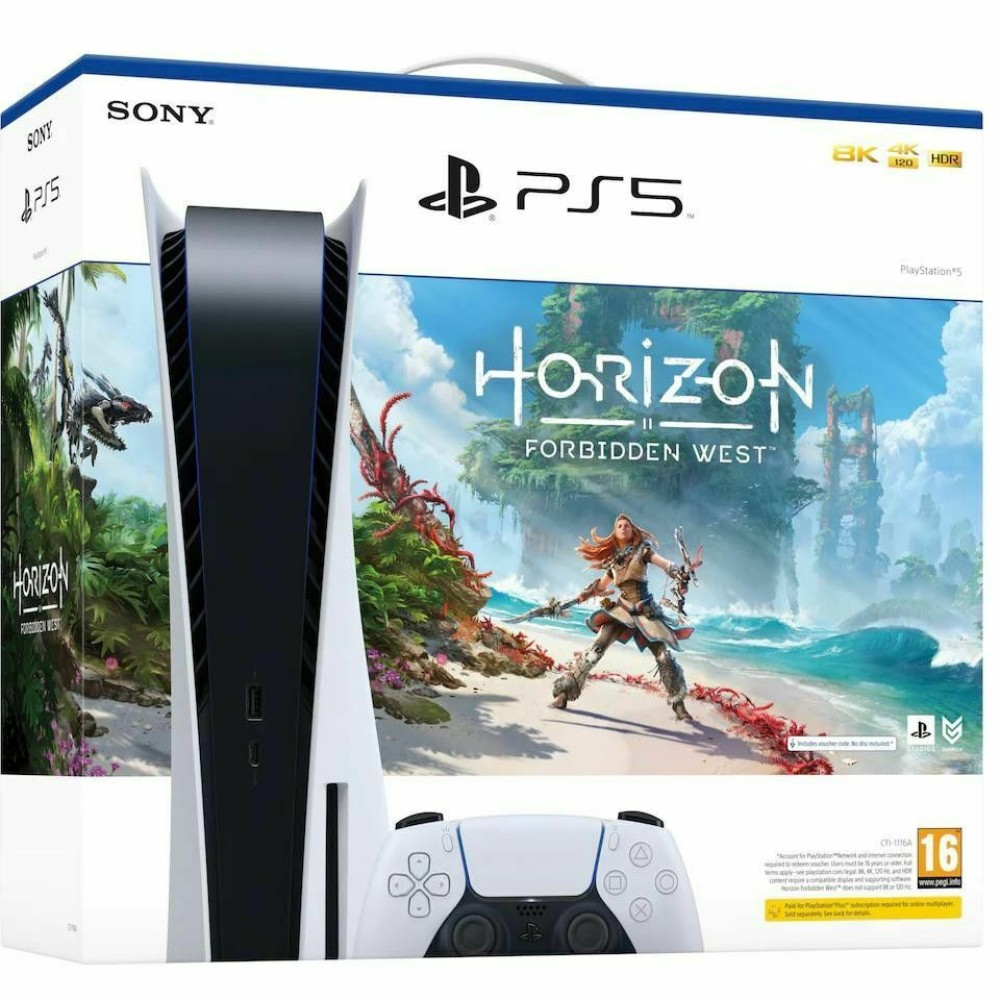 Sony PlayStation 5 Blu-ray Edition White (CFI-1016A) CFI-1016A | Snif.gr