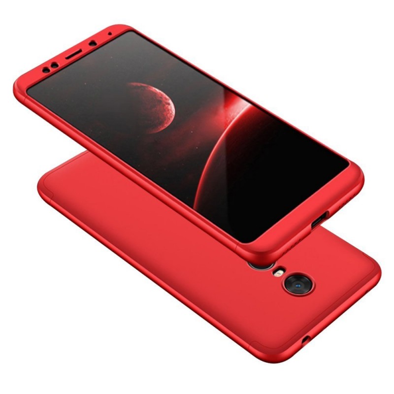 Case  360° Full Plate for Xiaomi Pocophone F1 Red (OEM)
