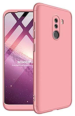 Case  360° Full Plate for Xiaomi Pocophone F1 Rose Gold (OEM)