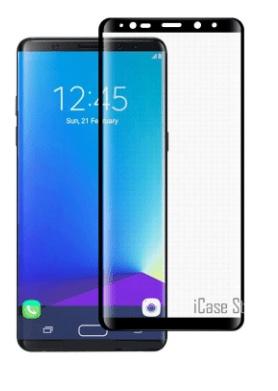 Samsung 3D Curved Edge-Full Coverage Screen Protector (Black) (Galaxy Note 8) (OEM)
