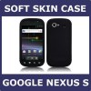 Black Silicone Case Cover For Samsung Google Nexus S i9020 OEM Black Silicone Case Cover For Samsung Google Nexus S i9020 OEM