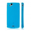 Blue Protective Silicone Gel Skin Case Cover For Sony Ericsson Xperia Arc X12/Arc S Blue Protective Silicone Gel Skin Case Cover For Sony Ericsson Xperia Arc X12/Arc S