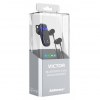 Bluetooth Hands Free Jabees Victor Music Stereo Receiver 3 in1 με Αποσπώμενα Ακουστικά Μαύρο-Μπλε Bluetooth Hands Free Jabees Victor Music Stereo Receiver 3 in1 με Αποσπώμενα Ακουστικά Μαύρο-Μπλε