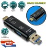 Card reader OTG 3 σε 1 USB 3/ micro / type C Stick για Κινητά / Tablet / PC - ΟΕΜ Card reader OTG 3 σε 1 USB 3/ micro / type C Stick για Κινητά / Tablet / PC - ΟΕΜ