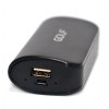 Golf Tiger Power Bank with USB and Micro USB Ports 5200mAh Black GF-210BK Golf Tiger Power Bank with USB and Micro USB Ports 5200mAh Black GF-210BK