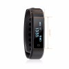 ID115 Fitness Tracker Smart Bracelet Μαύρο