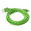 Καλώδιο Braided Φόρτισης και Μεταφοράς Δεδομένων USB σε Micro USB - 1.2m Πράσινο Καλώδιο Braided Φόρτισης και Μεταφοράς Δεδομένων USB σε Micro USB - 1.2m Πράσινο