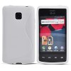 LG Optimus L3 ΙΙ Dual Ε435 - Silicone Case Gel TPU S-Line - White OEM LG Optimus L3 ΙΙ Dual Ε435 - Silicone Case Gel TPU S-Line - White OEM