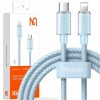 Mcdodo Braided USB-C to Lightning Cable 36W Μπλε 1m (CA-3661) Mcdodo Braided USB-C to Lightning Cable 36W Μπλε 1m (CA-3661)