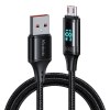 Mcdodo CA-1070 Braided / LED USB 2 to micro USB Cable Μαύρο 1.2m Mcdodo CA-1070 Braided / LED USB 2 to micro USB Cable Μαύρο 1.2m