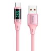 Mcdodo USB 2 Cable USB-C male - USB-A male 66W Ροζ 1.2m (CA-1921) Mcdodo USB 2 Cable USB-C male - USB-A male 66W Ροζ 1.2m (CA-1921)