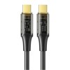 Mcdodo USB 2 Cable USB-C male - USB-C 100W Μαύρο 1.2m (CA-2110) Mcdodo USB 2 Cable USB-C male - USB-C 100W Μαύρο 1.2m (CA-2110)
