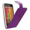 Motorola Moto G / Moto G X1032 - Δερμάτινη Θήκη Flip Μώβ (OEM) Motorola Moto G / Moto G X1032 - Δερμάτινη Θήκη Flip Μώβ (OEM)